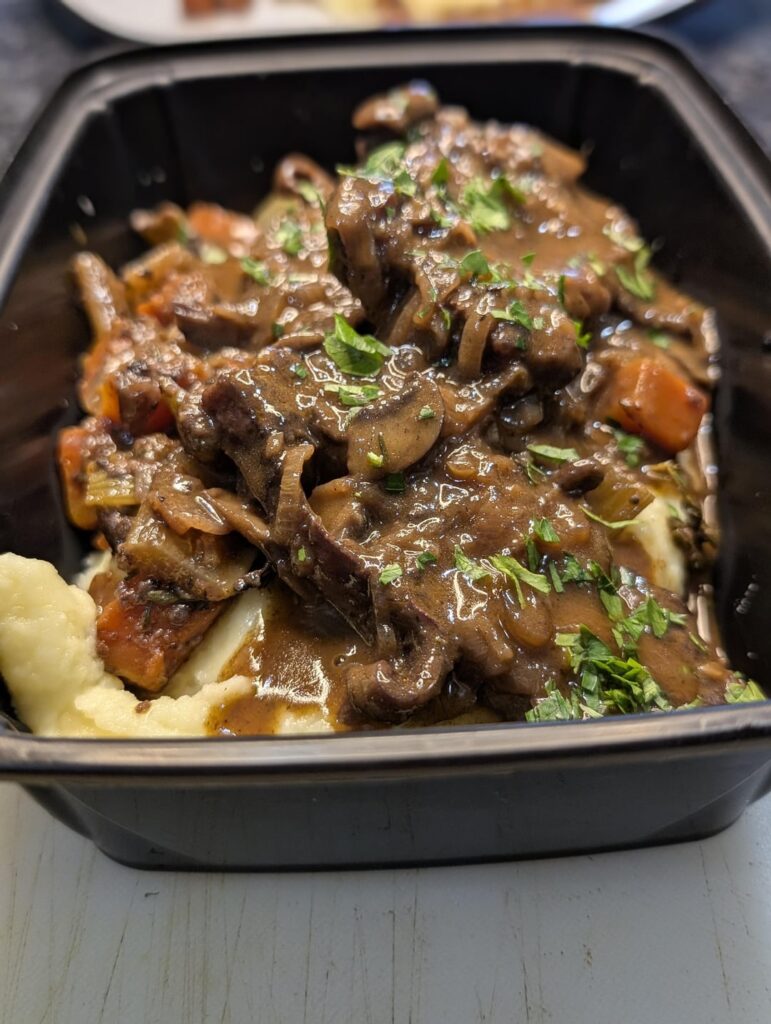 Braised Beef Short-rib w/ Pomme Puree