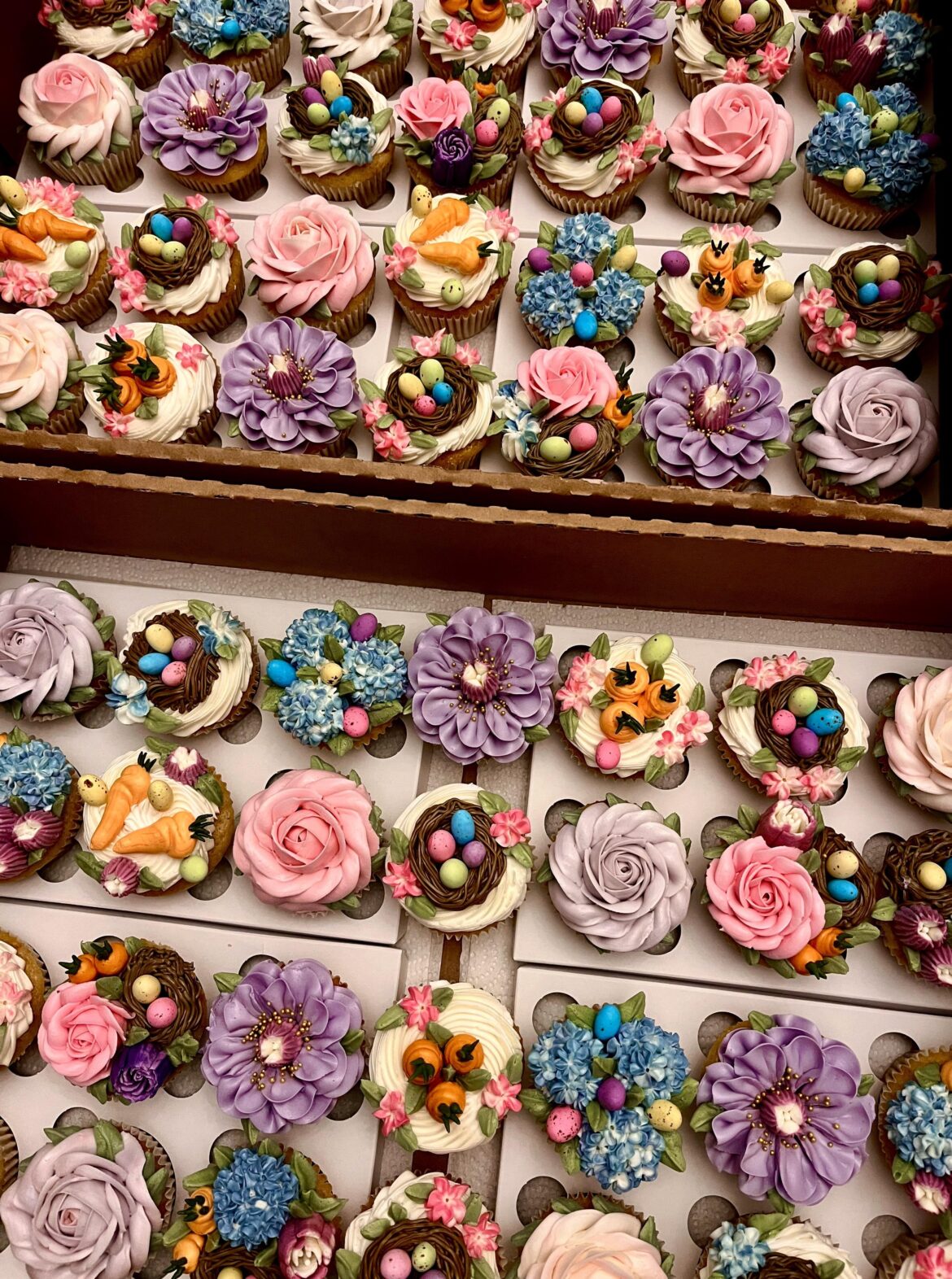 This is the second time we’re supplying a very up-market restaurant in town with dessert, huge for us! Happy Easter weekend to all those who celebrate 🧁