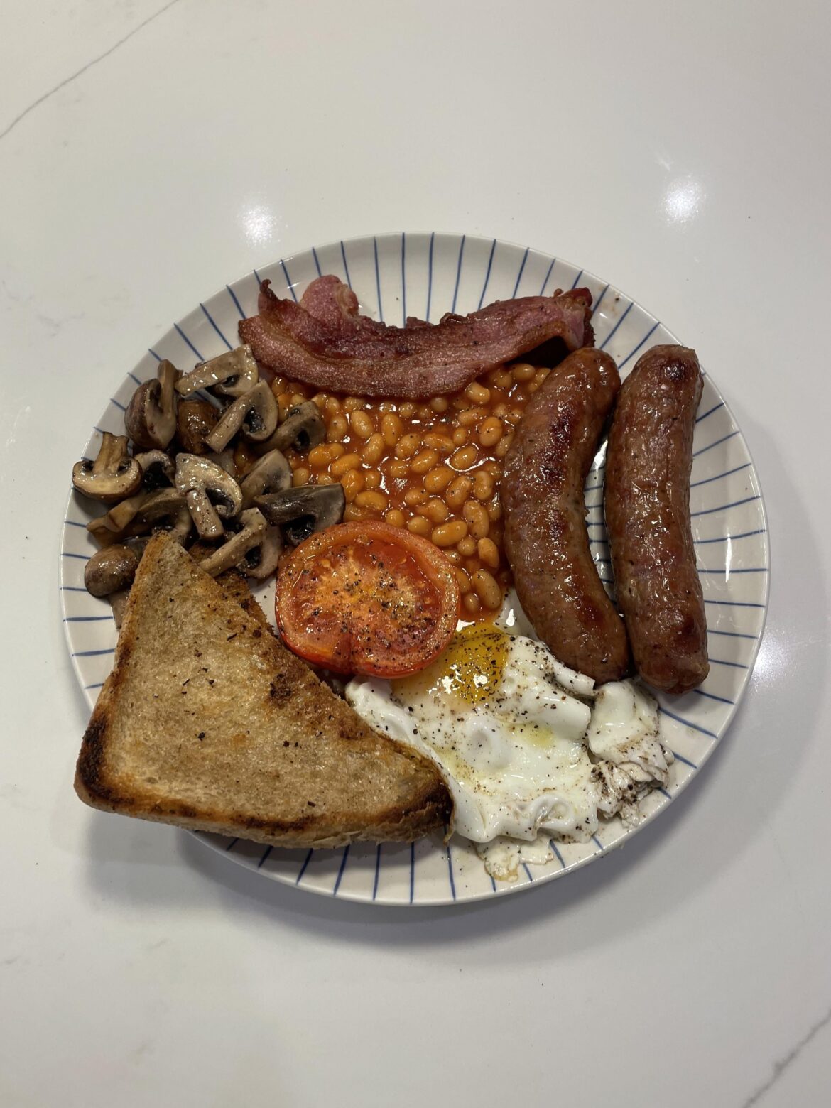 Sunday morning homemade breakfast