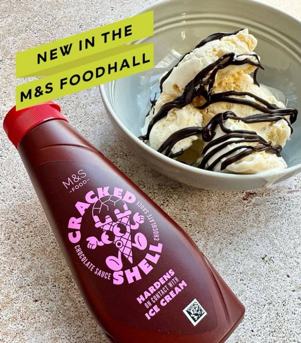 New M&S Cracked Shell Chocolate Sauce