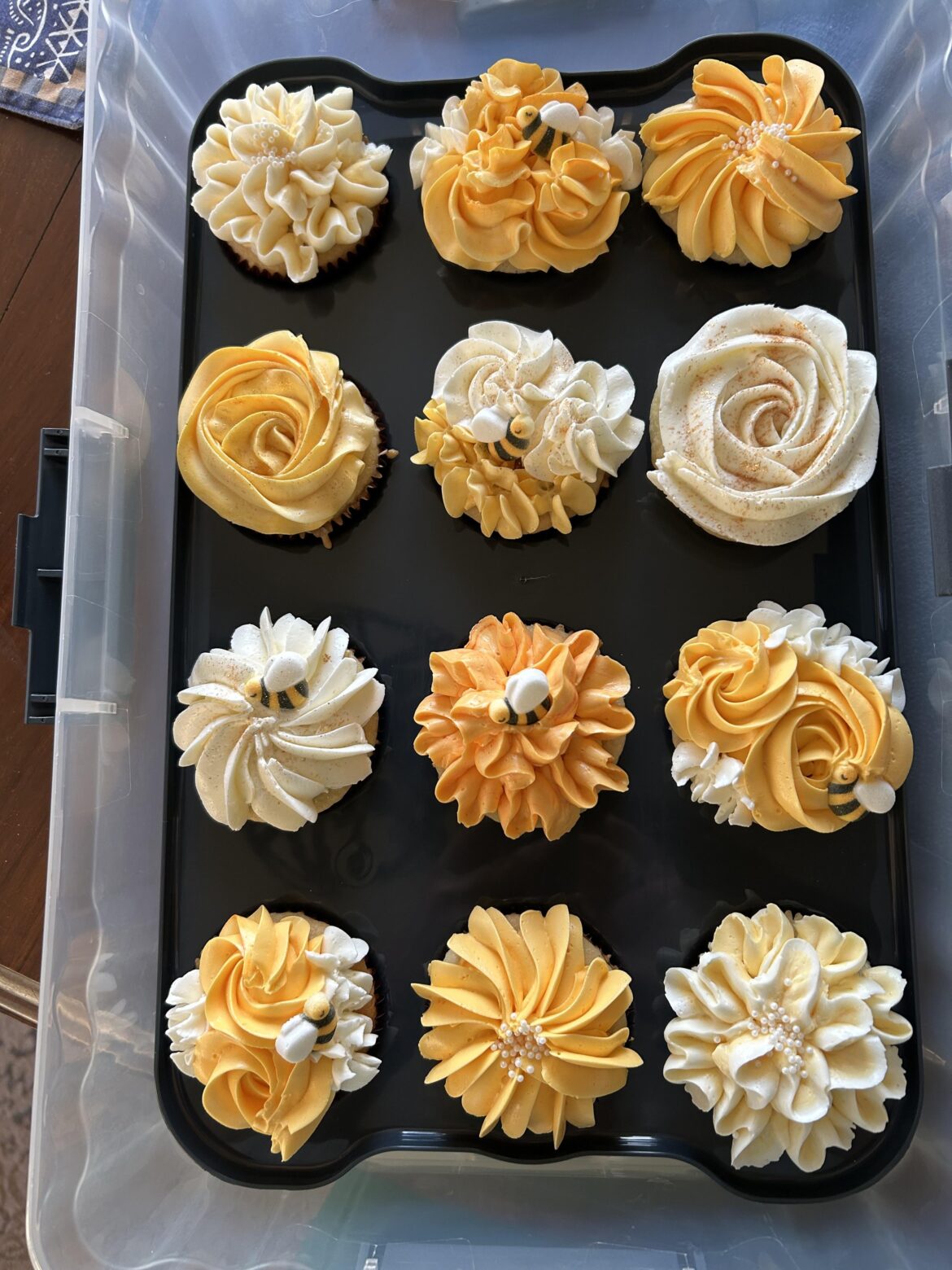 First time with Swiss butter cream. First time with Swiss butter cream.