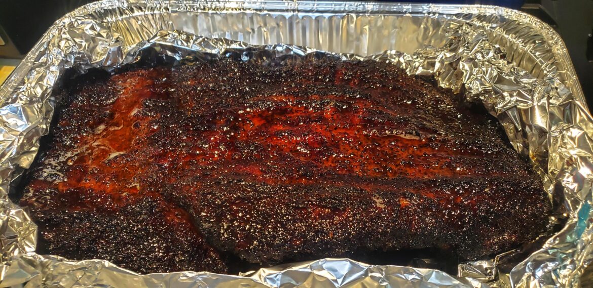 14lb brisket on the 26"