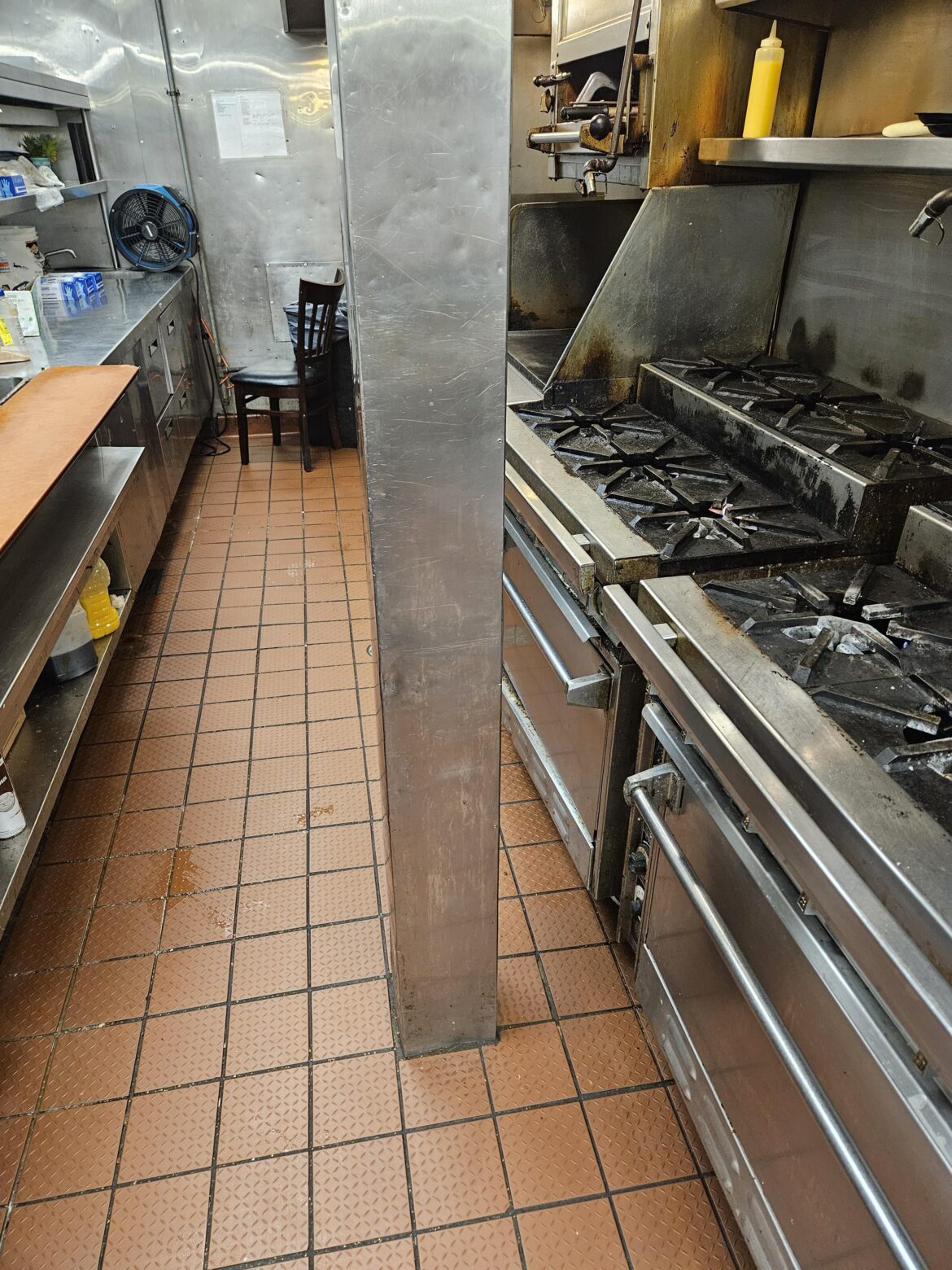 Badly designed kitchen