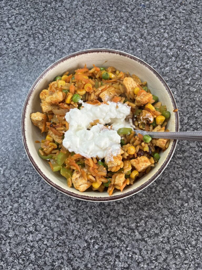 Macros go CRAZY on this meal