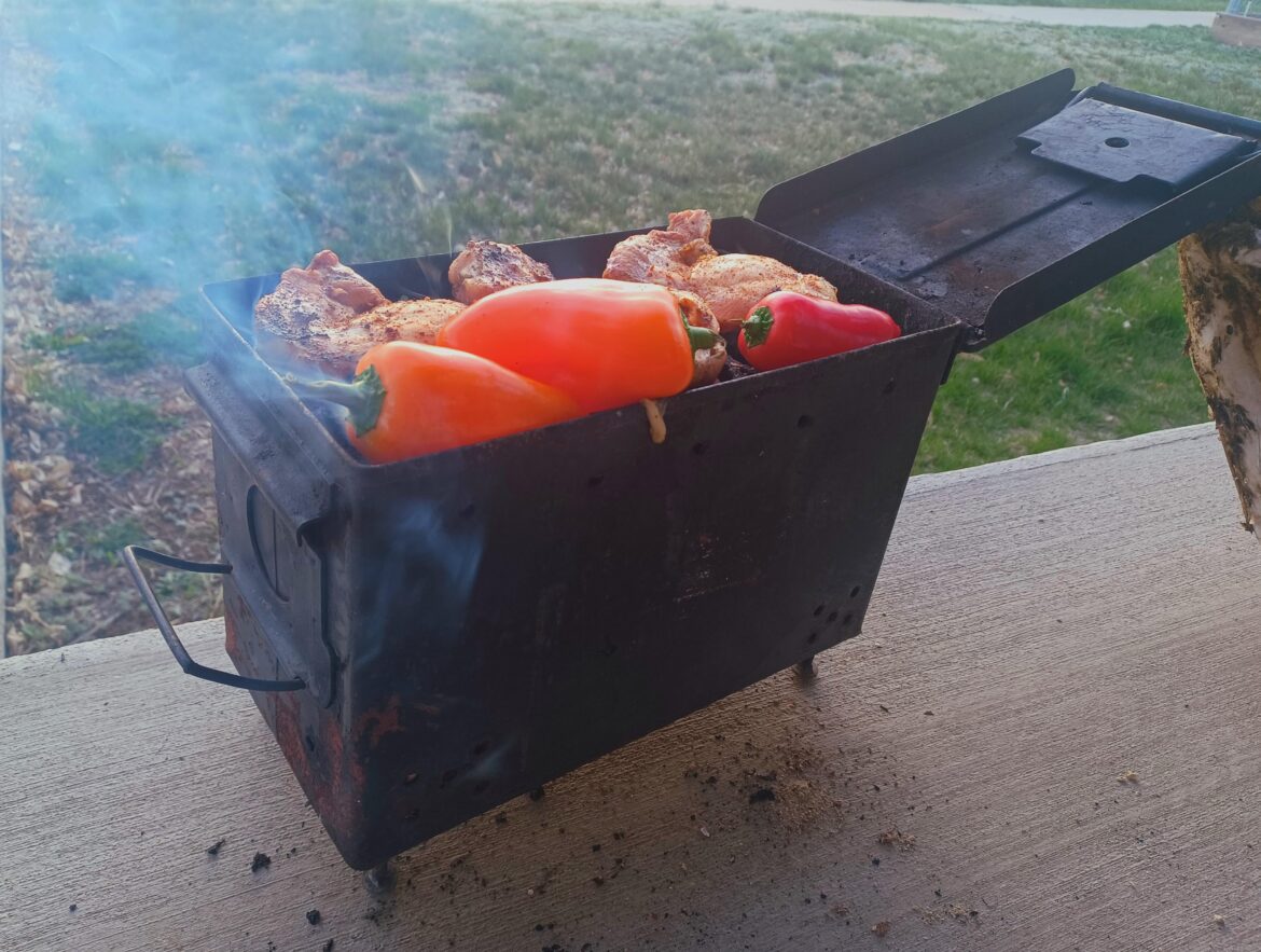 Little ammo can grill