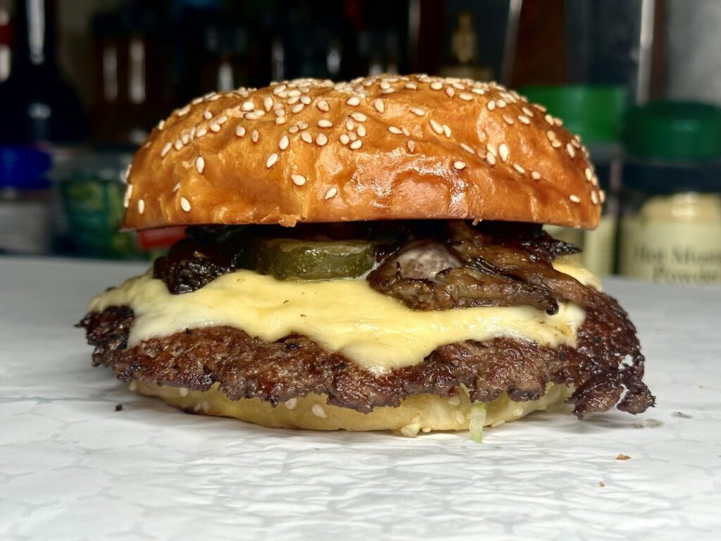 Homemade smash burgers Homemade smash burgers