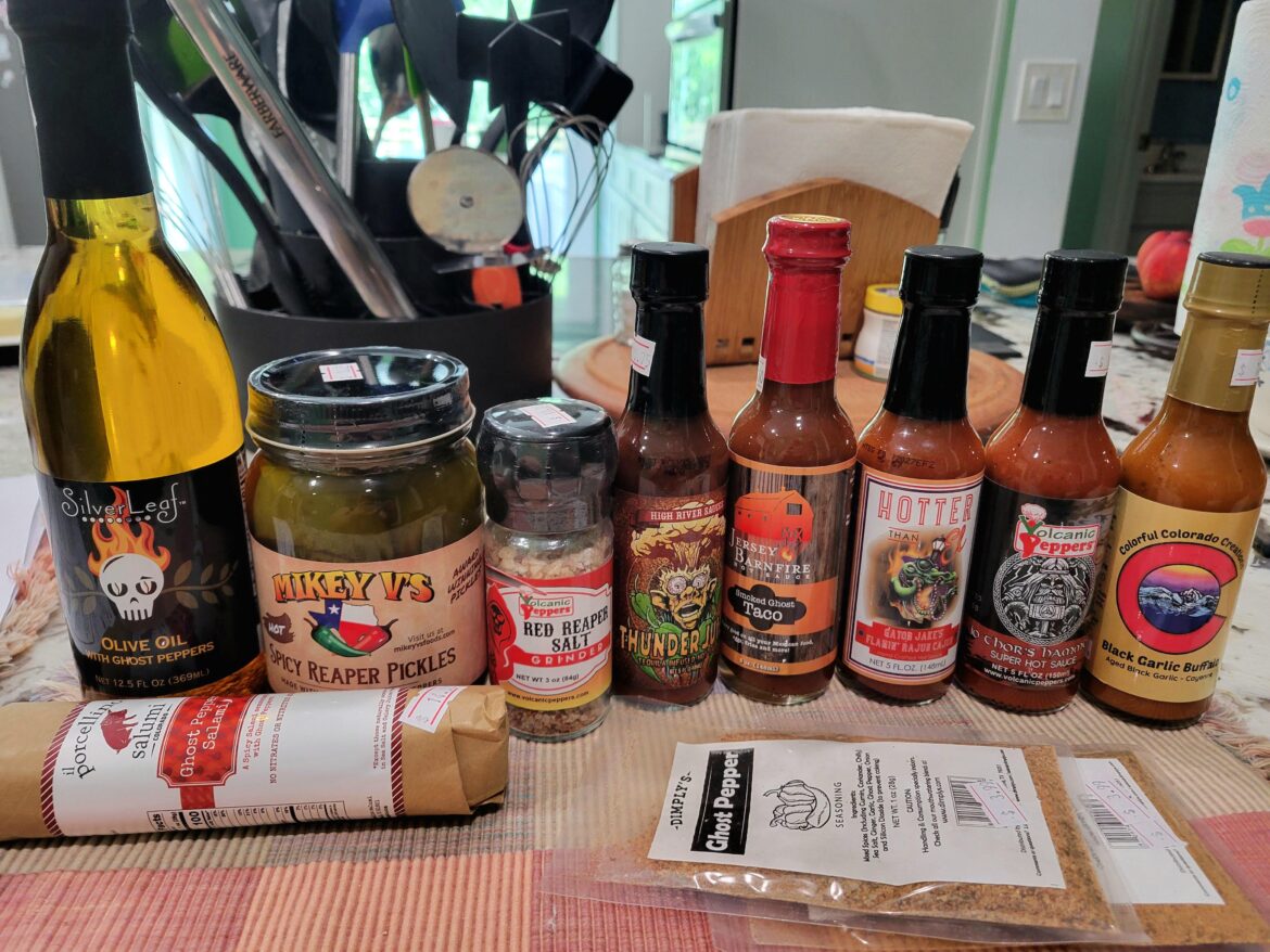 My local hot sauce store is closing so I had to go for one last haul :')