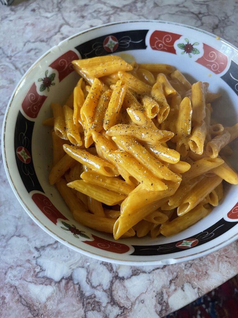 Mac and cheese craving fulfilled for 380cal