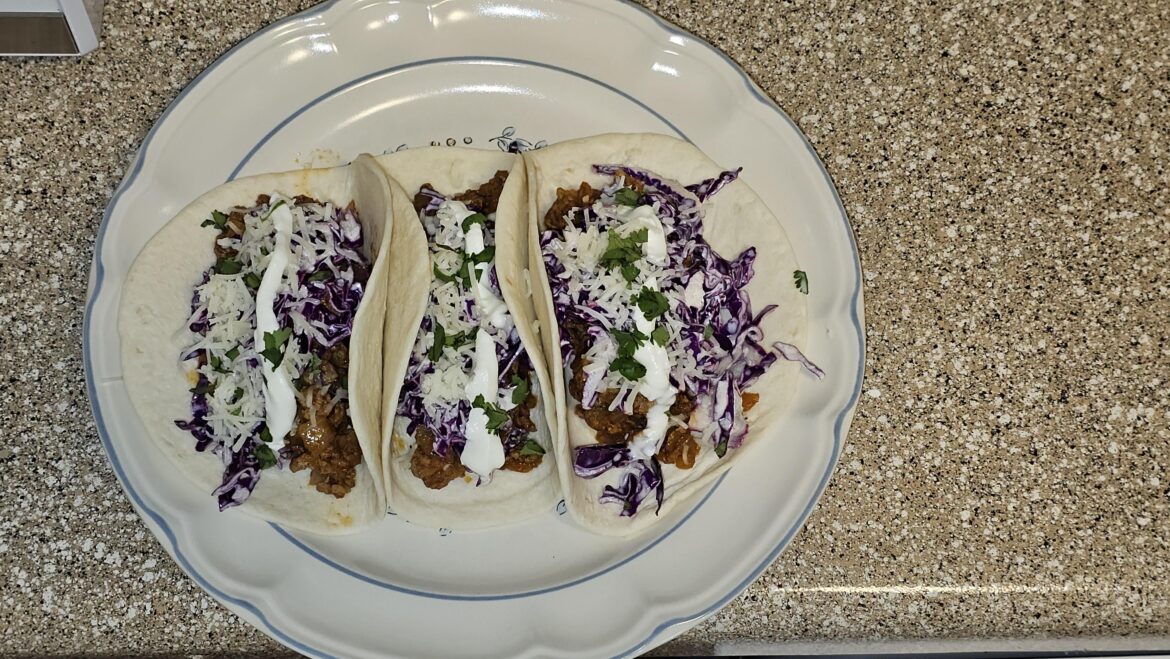 One Pan Santa Fe Pork Tacos