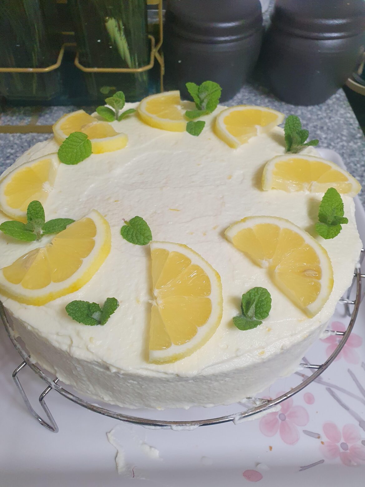 Homemade Lemon cake