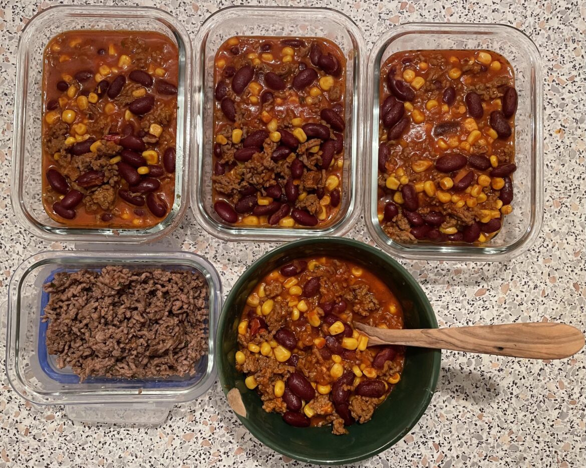 Impromptu chilli con carne