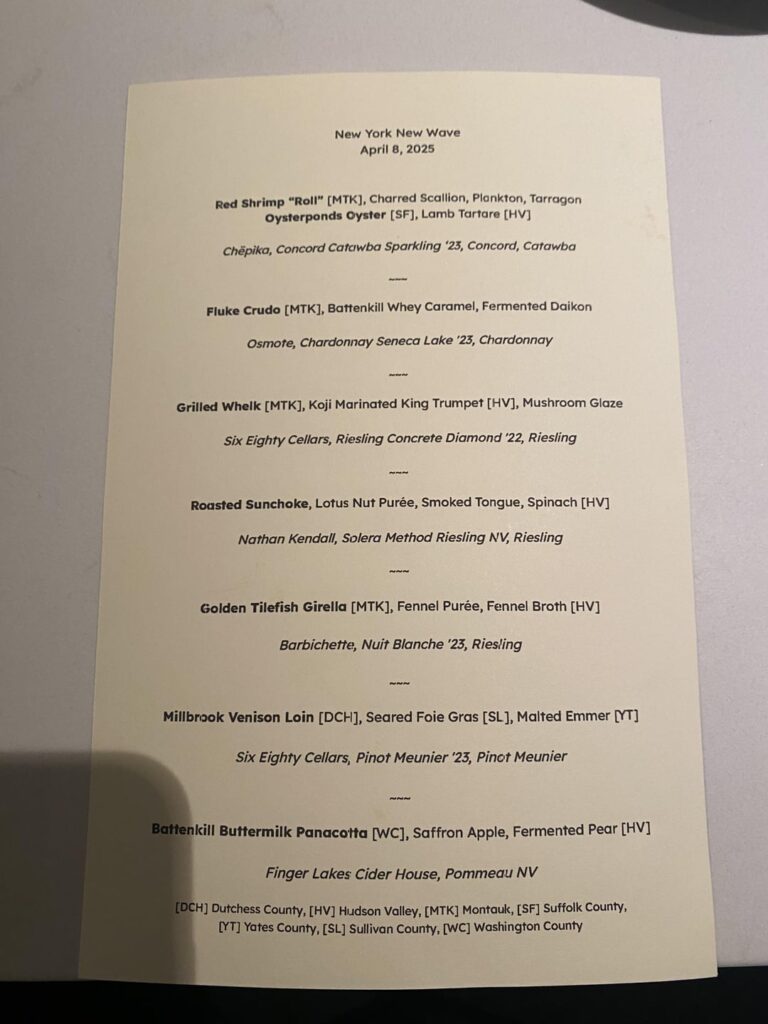 Foxface Natural (NYC) New York New Wave Dinner Foxface Natural (NYC) New York New Wave Dinner