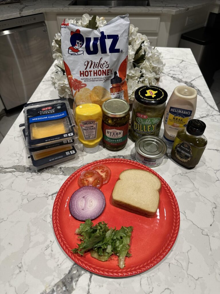 I felt like having a Salmon Salad Sammie