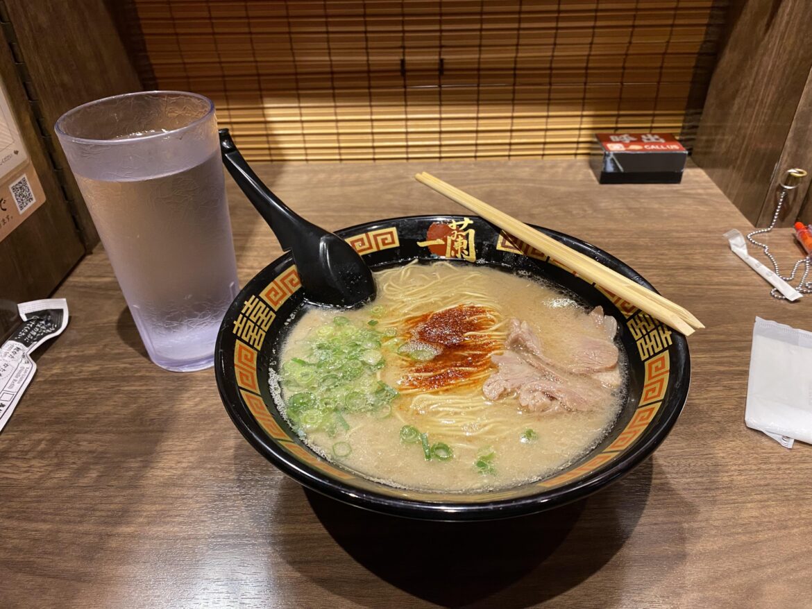 The best of the best ichiran after hangover 😵