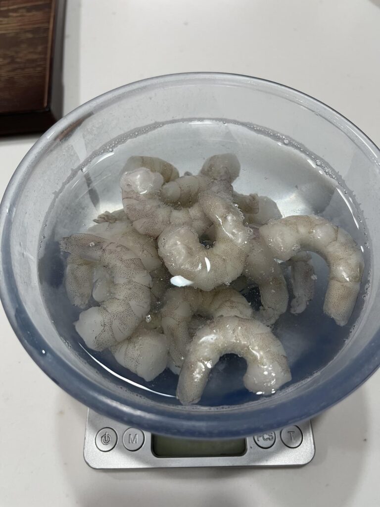 Is 160 grams of this frozen shrimp really only 99 calories? I scanned the barcode but it seems way too low