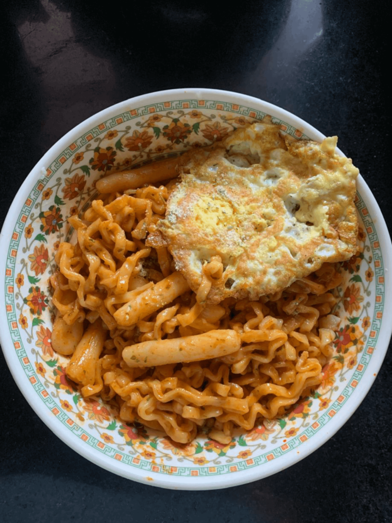 Homemade Tteokbokki Noodles