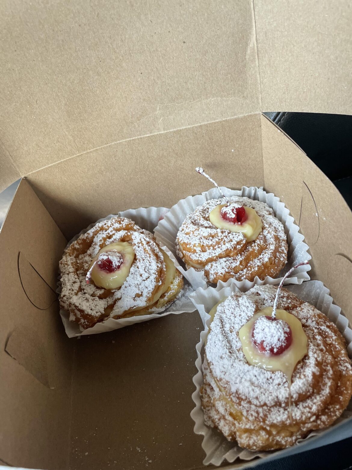 Had to report for Jury duty on 26th  today like a sucker, stopped in for a Zeppole from Impallaria’s in Bridgeport. Happy San Giuseppe day to all mg Paisans 🇮🇹🤌🏽