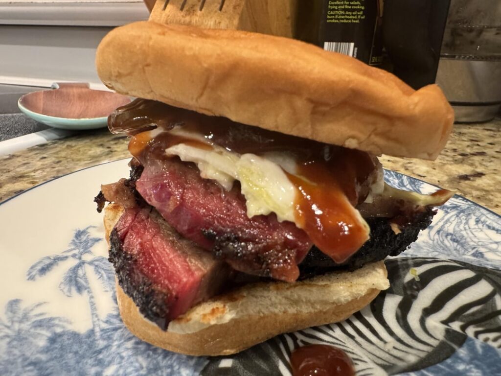 Brisket sandwich