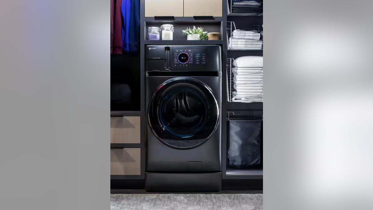 Wash and dry your clothes in one machine. 