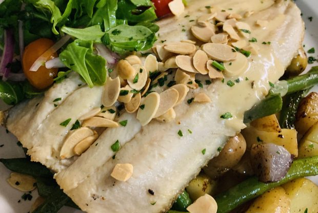 The Trout Almondine dish at Jilly's Cafe and Restaurant is one of the promoted items for Central Street Restaurant Week. Jilly's Cafe and 12 other restaurants are participating in the week. (Eda Nar)