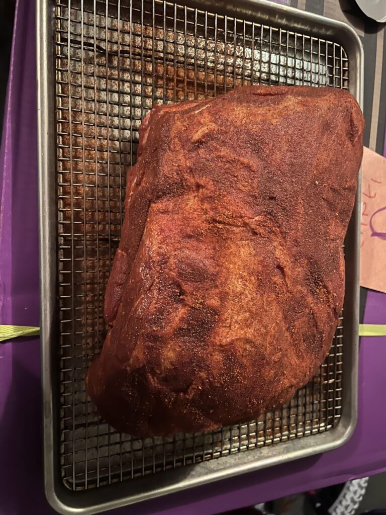 First Pork Butt