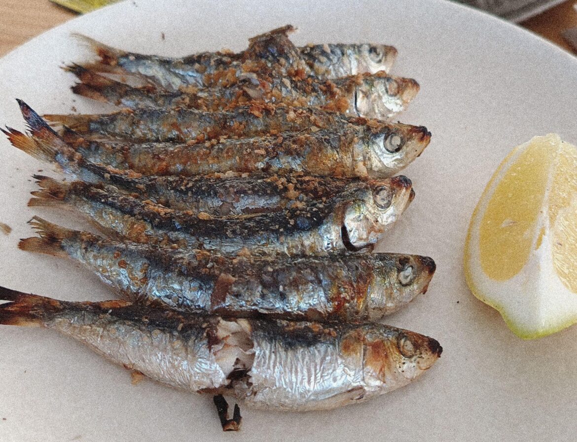 Sometimes you eat them without the cans