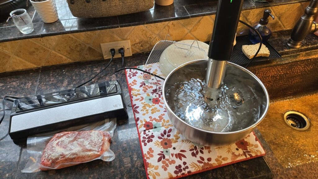 Costco ribeye and first attempt at 137F in 2-2.5hrs