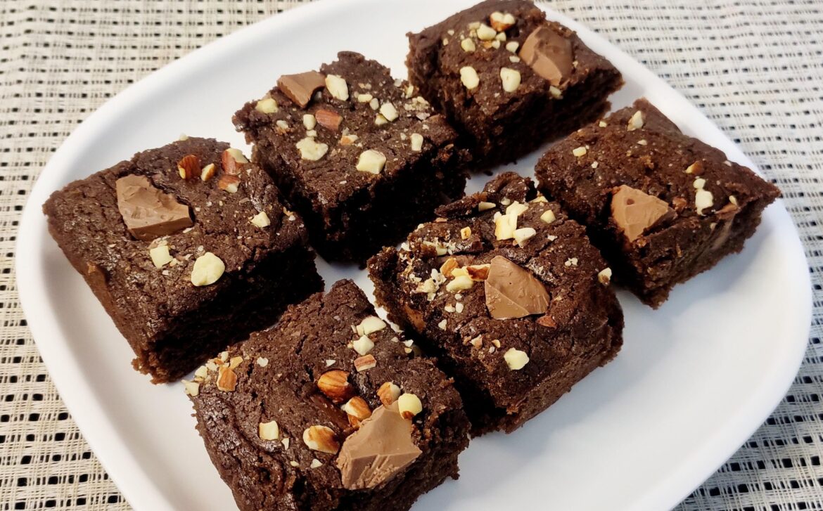 Wheat flour brownie