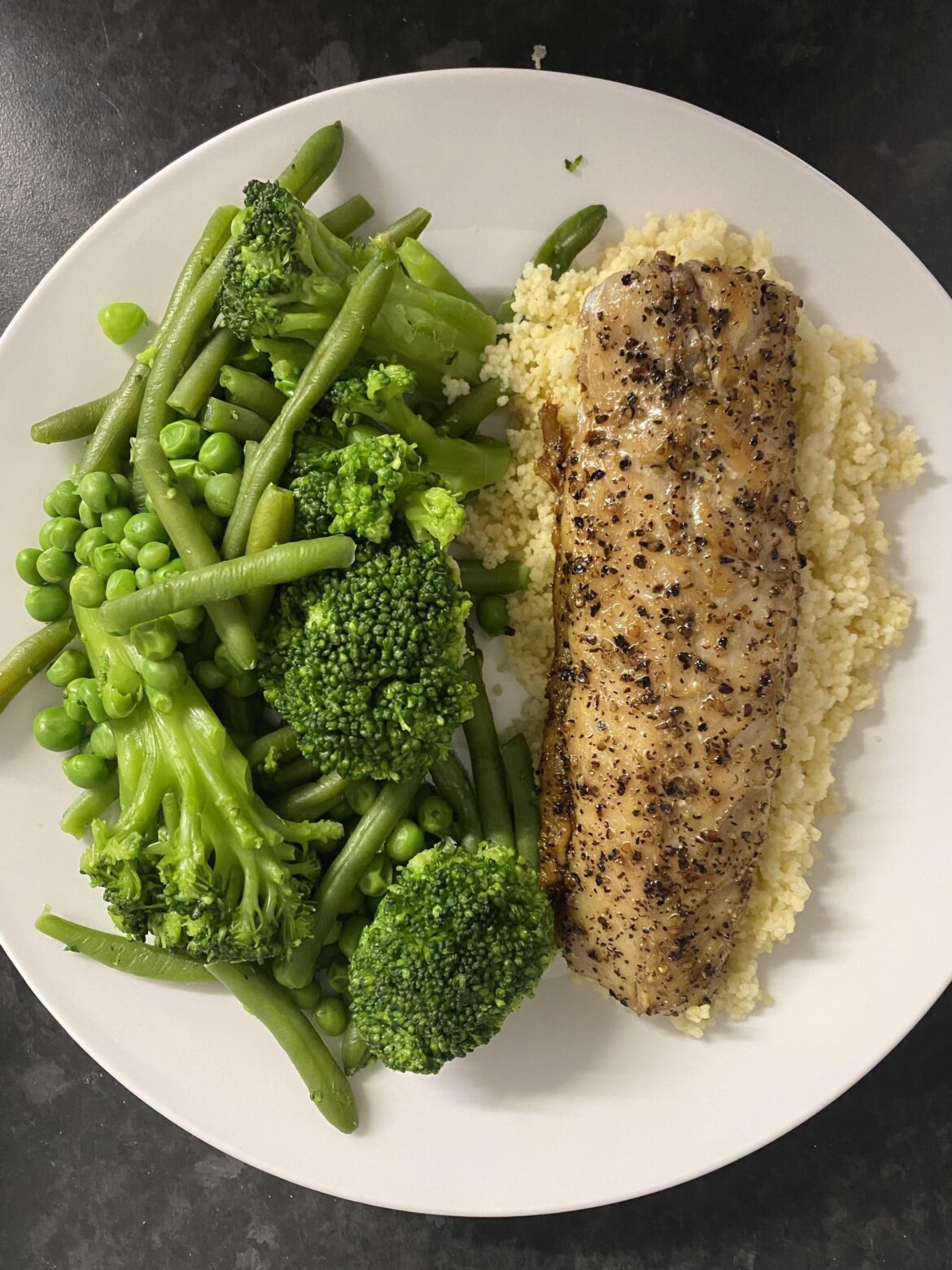 Dinner: 515 calories