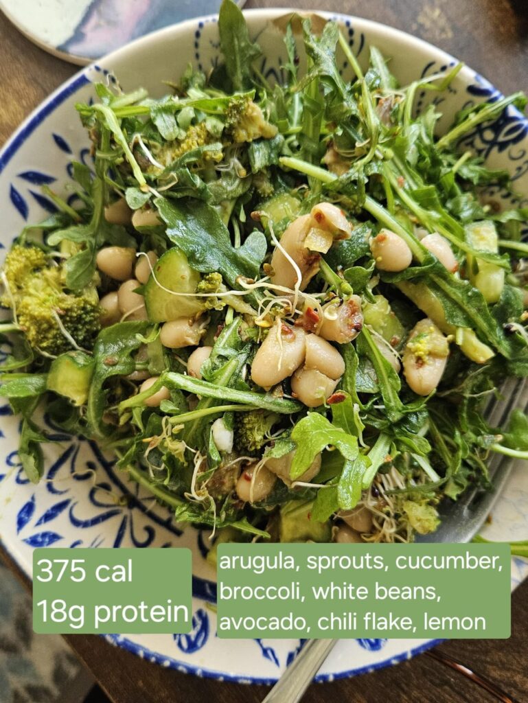 Full Day - 80 g protein, 1410 cal