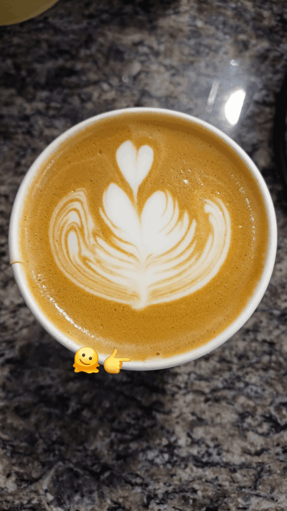 I saw a hair in my Coffee