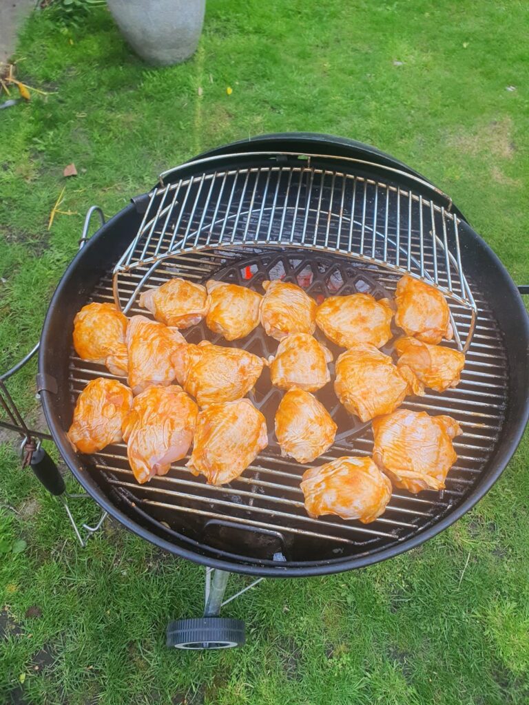 Chicken thighs are a classic