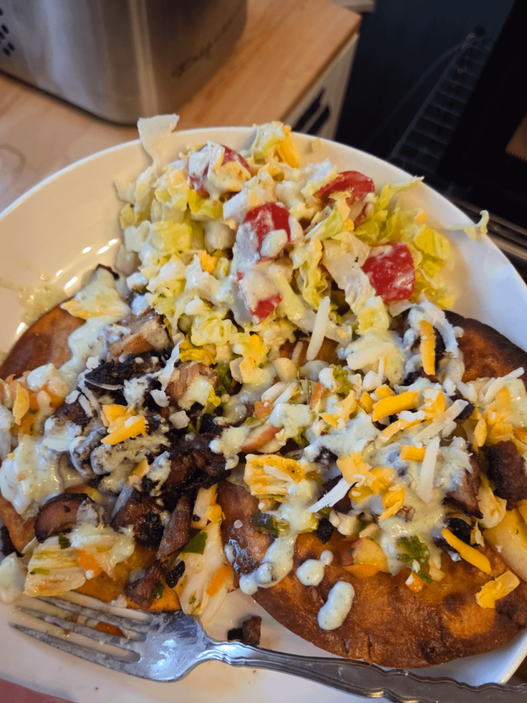 Confusing Tostadas and salad?