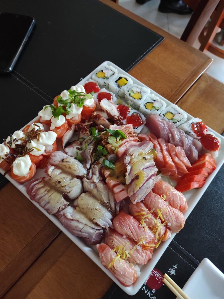 15$ all you can eat sushi in Brazil