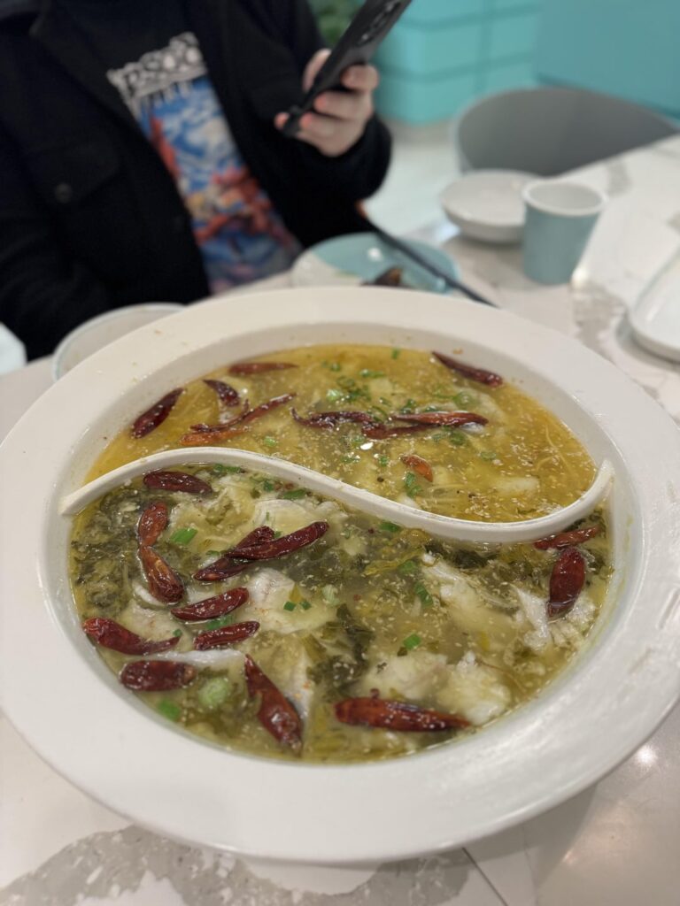 Stellar Pickled Fish and Sides at Yao Yao in Chinatown