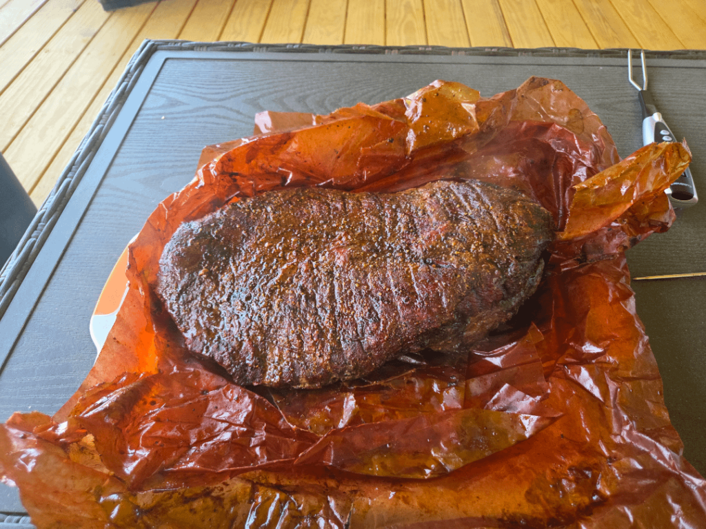 First Brisket on Pitboss.