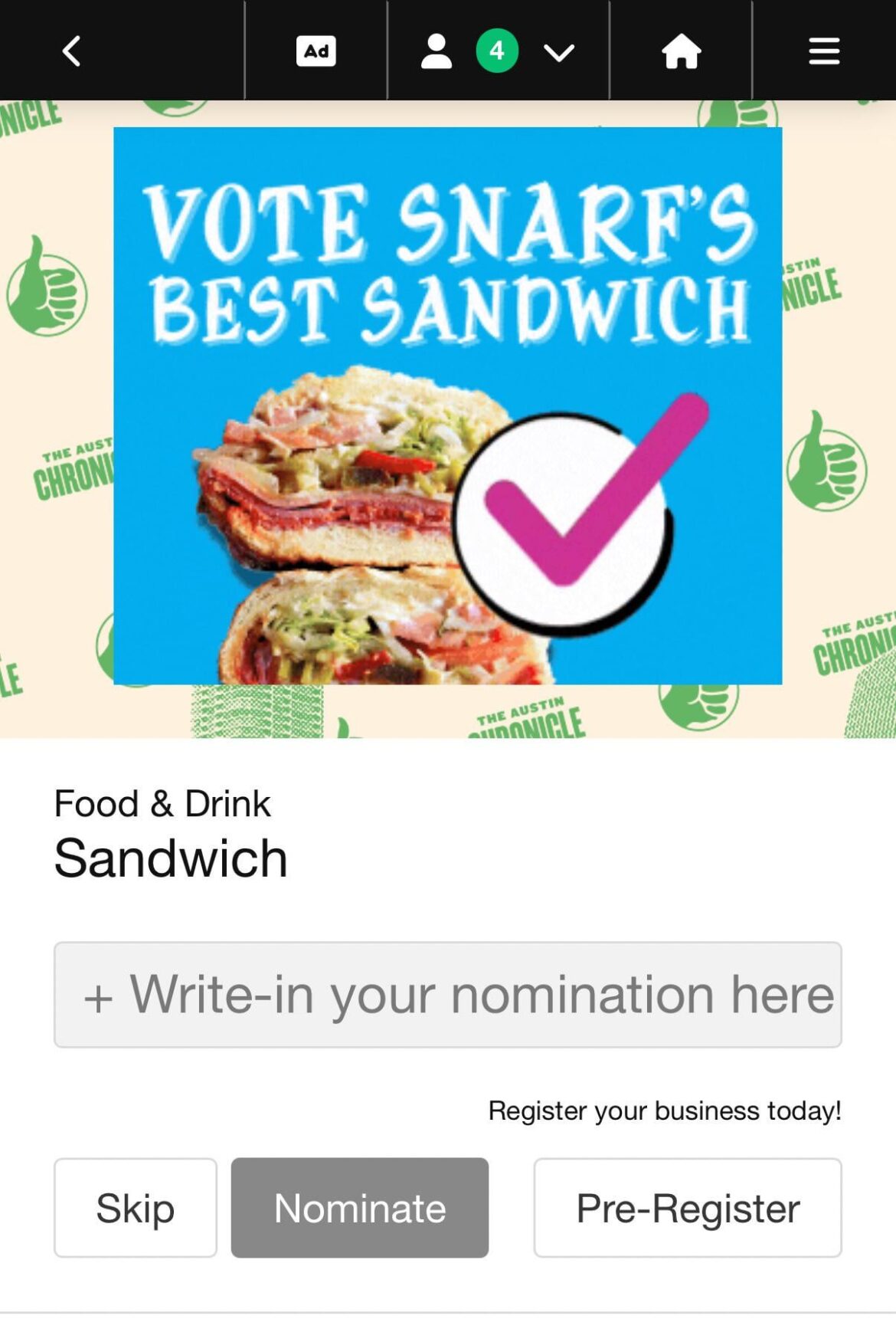 Dear Chronicle: this is lame