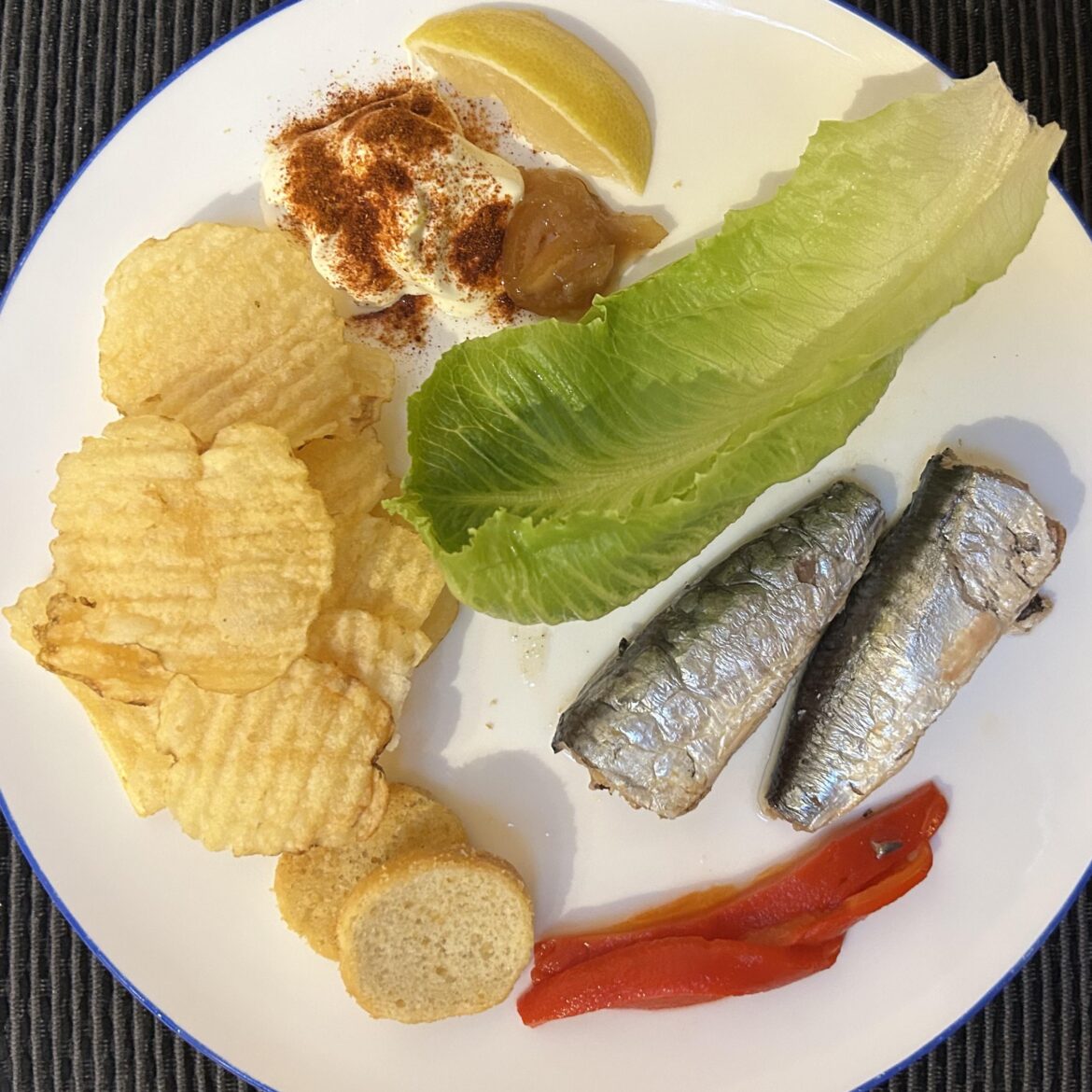 Ortiz Sardines Snack Plate