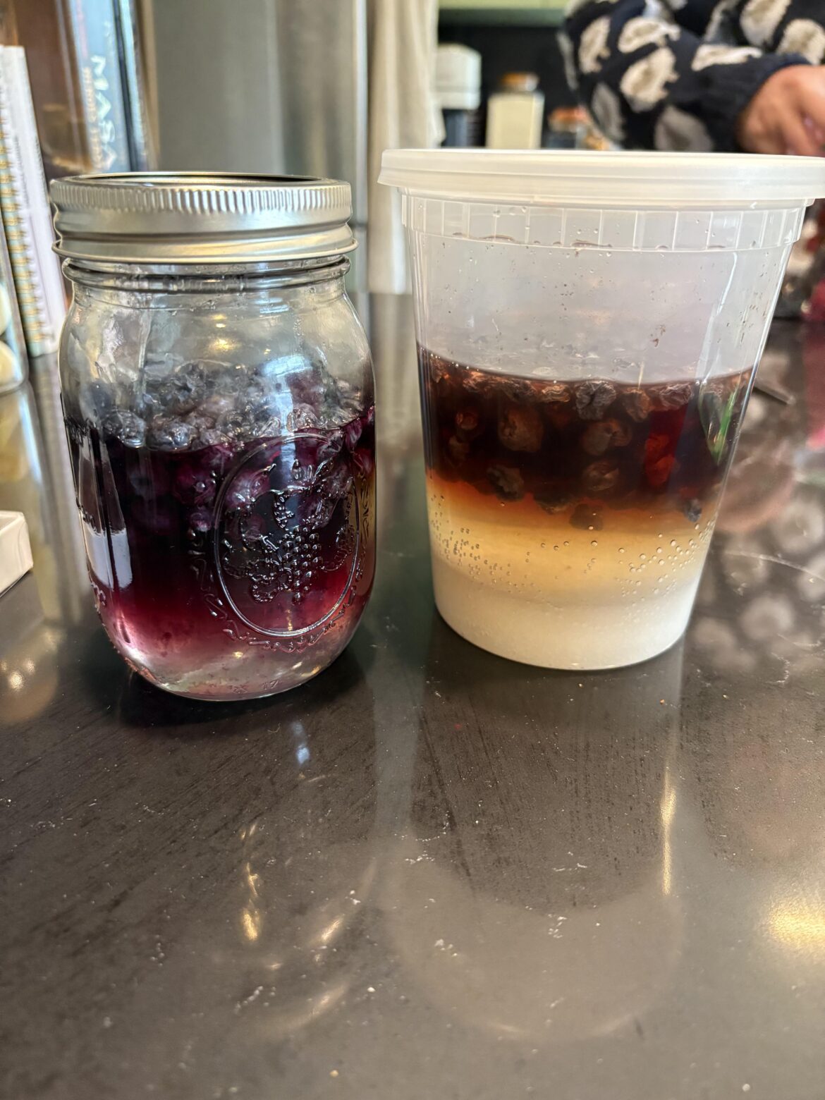 I put these blueberries and sugar in a jar two years ago to make Cheong and completely forgot about them. Are they safe to eat?