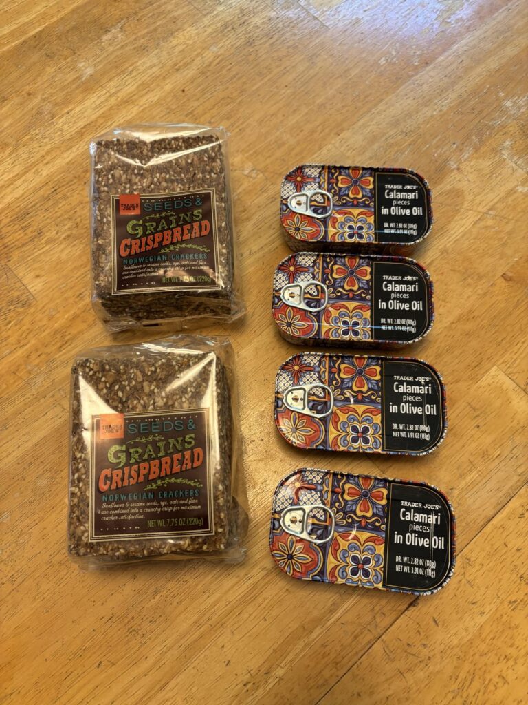 Micro-Haul from Trader Joe’s 15 Apr 25, with fish section pix, Dallas TX Greenville Ave Store