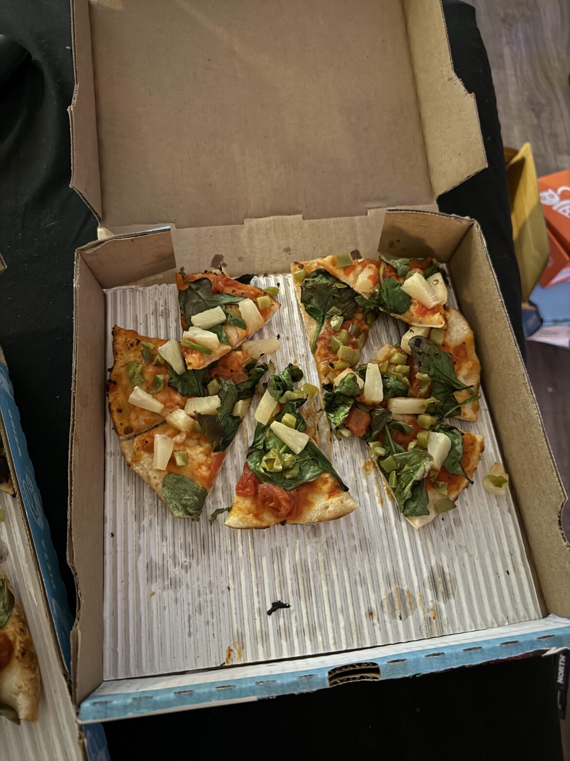 did they throw my pizza? lol would you eat this or nah