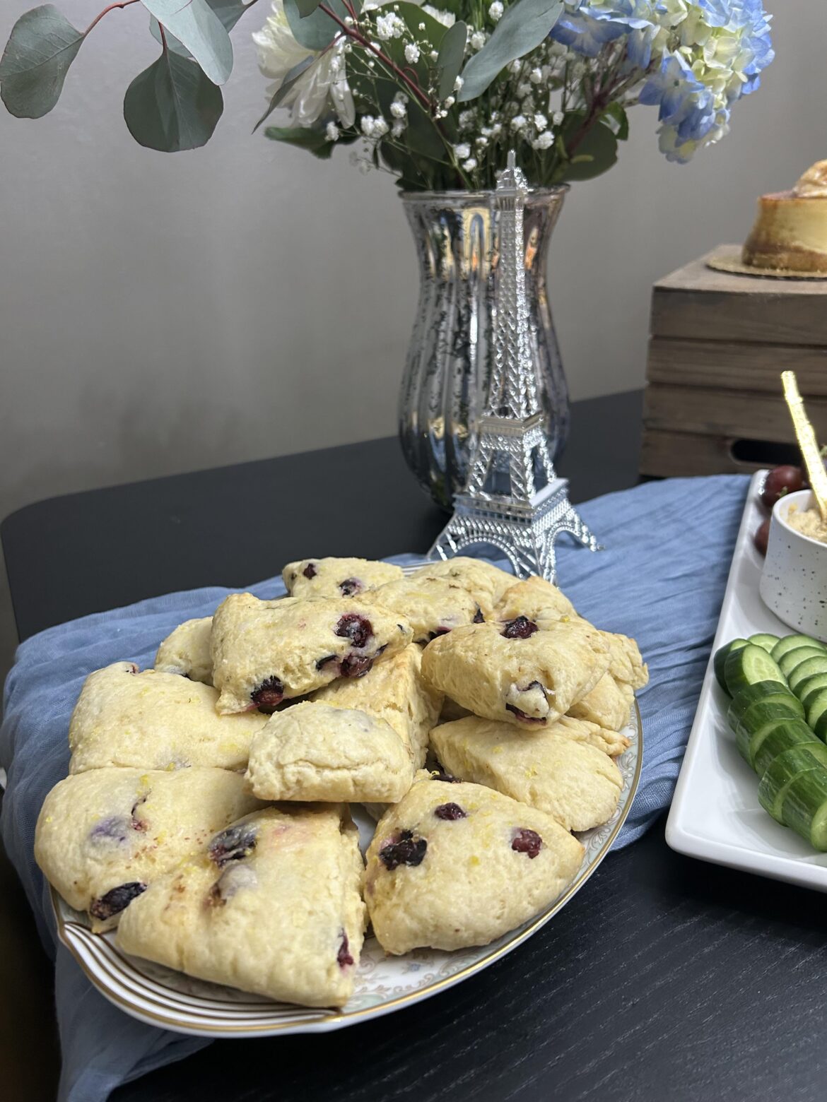 Lemon Blueberry Scones
