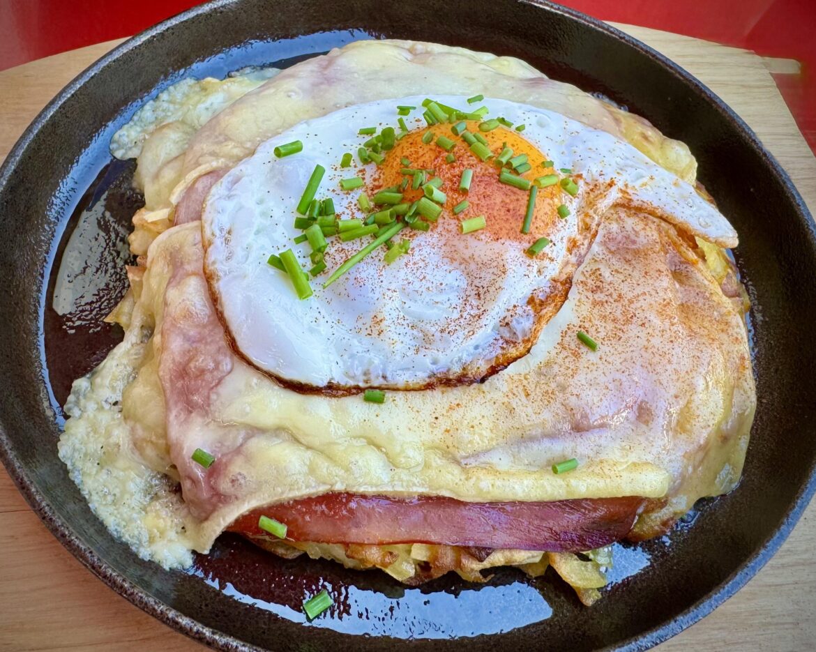 Rösti w/ Ham, Cheese, and Egg