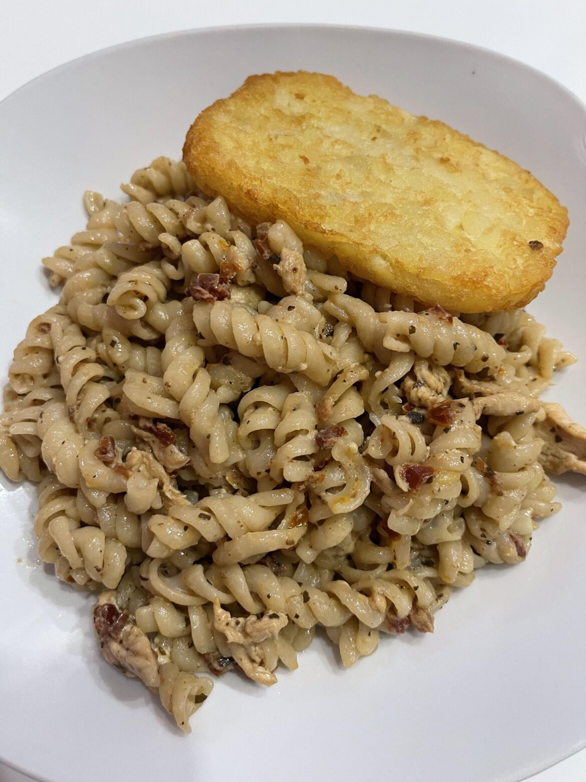 Red Pesto with Hasbrown