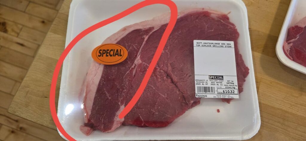 What's that under the "picanha"?