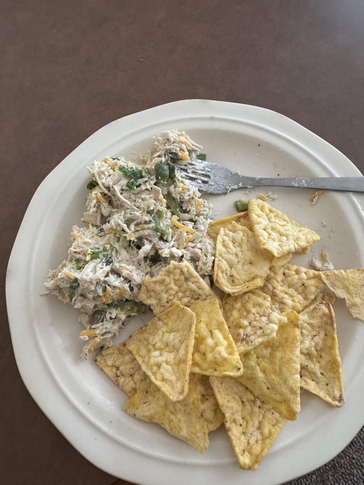 Jalapeño popper Chicken salad