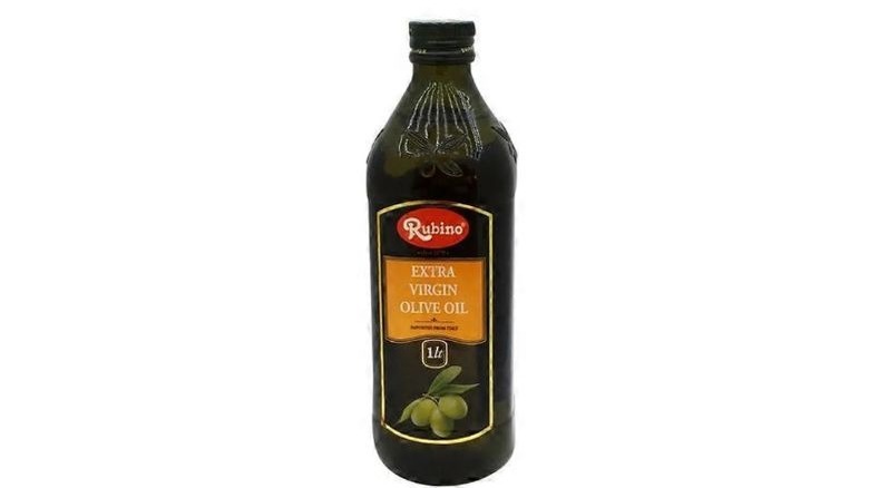 Rubino Olive Oil against a white background
