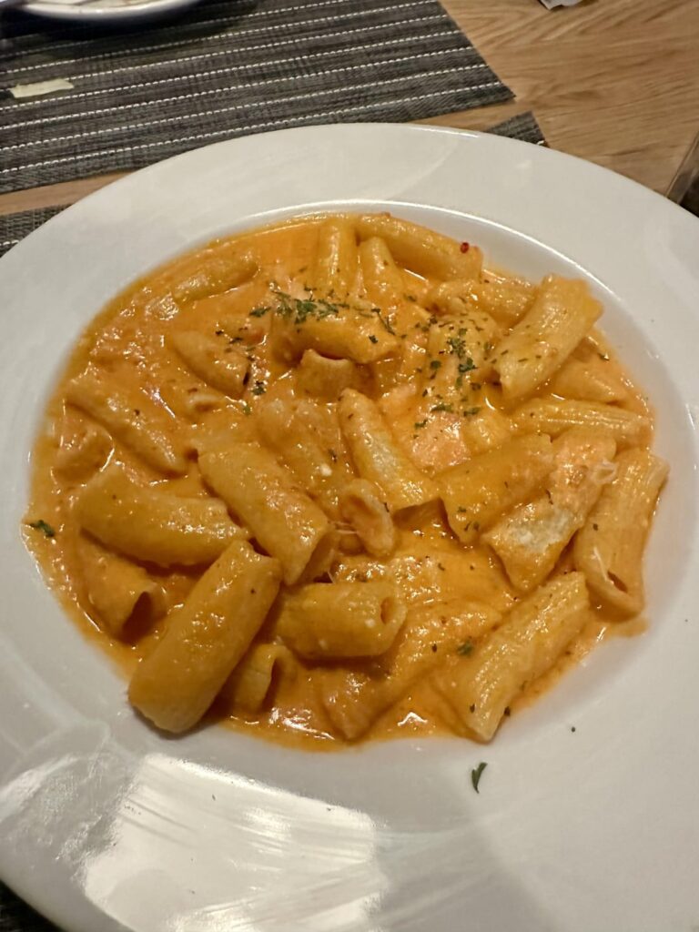 Pasta at Carasau on W 3rd