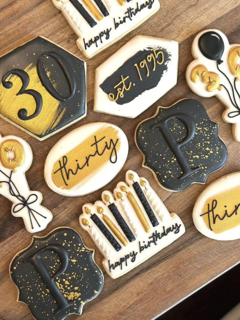 30th birthday cookies!