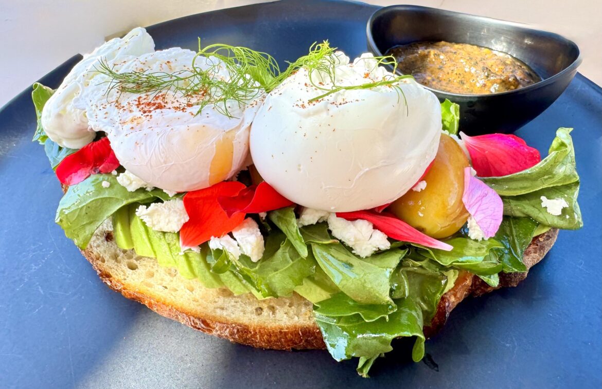 Avocado Toast with Poached Eggs